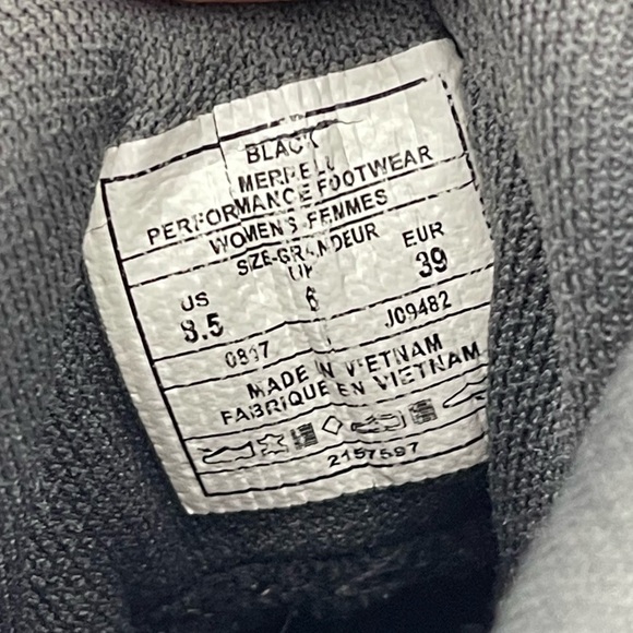 Merrell Women’s Black Avian Light 2 Vent Mid Waterproof Hiking Mountain Boot 8.5 - Picture 16 of 16